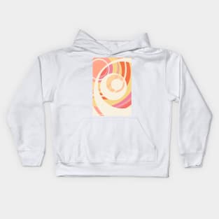 Abstract Sunset Kids Hoodie